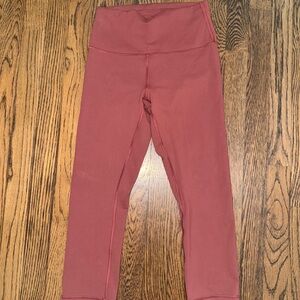 Lululemon Athletica Red Leggings (cropped)